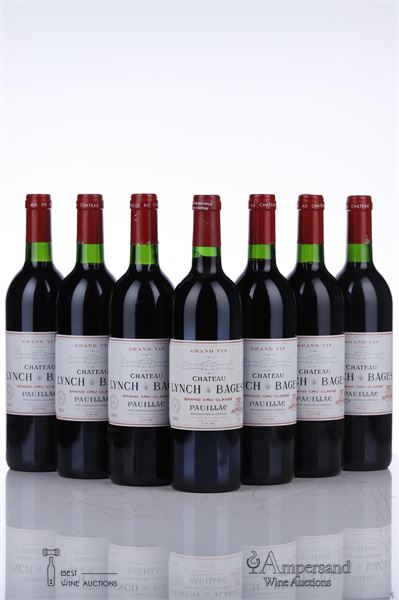 LYNCH BAGES 1989 - 7 Bottles - Owc 12