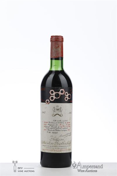 MOUTON ROTHSCHILD 1967 - Mc - 1 Bottle