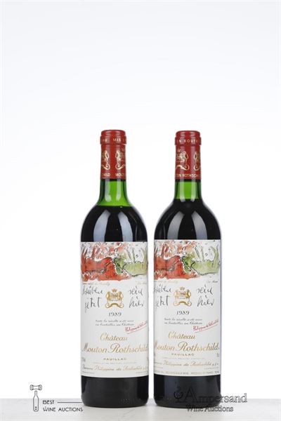 MOUTON ROTHSCHILD 1989 - Mc - 2 Bottles