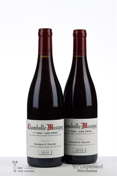 CHAMBOLLE MUSIGNY LES CRAS 2010 - Georges Roumier - 2 Bottles