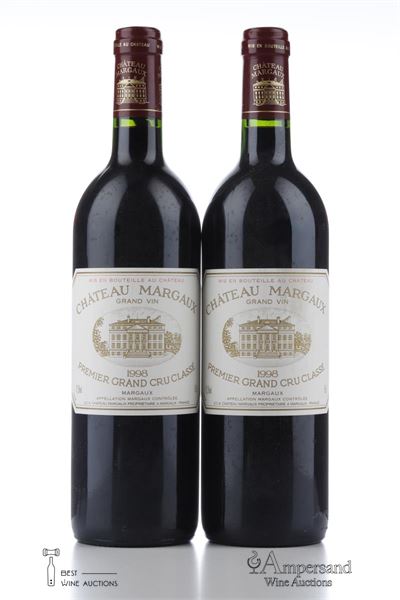 CHATEAU MARGAUX 1998 - 2 Bottles