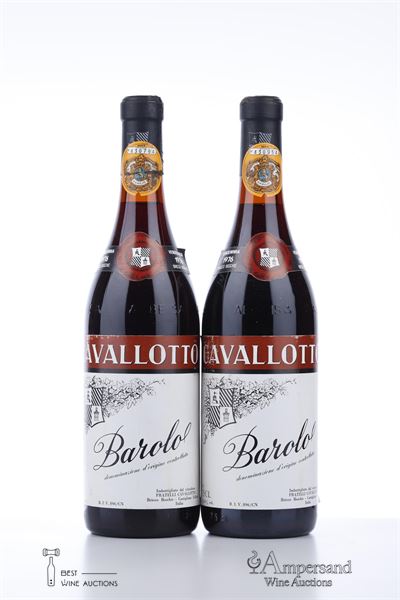 BAROLO BRICCO BOSCHIS 1976 - Cavallotto - 2 Bottles