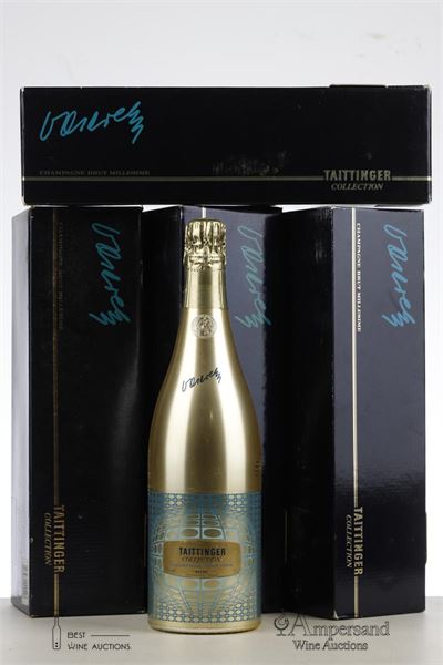 TAITTINGER COLLECTION VASARELY 1978 - Taittinger - 4 Bottles - Oc 1