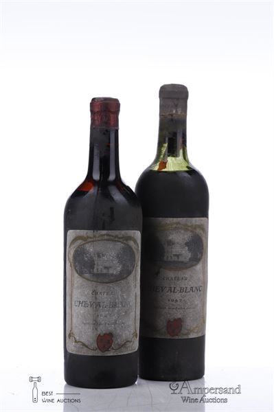 CHEVAL BLANC 1947 - Mb - 2 Bottles