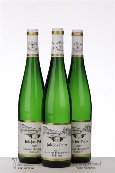 RIESLING GRAACHER HIMMELREICH KABINETT 2017 - JJ Prum - 3 Bottles