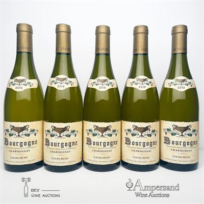 BOURGOGNE CHARDONNAY 2016 - Coche Dury - 5 Bottles