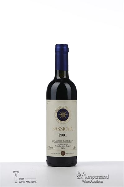 SASSICAIA 2001 - Tenuta San Guido - 1 Half Bottle