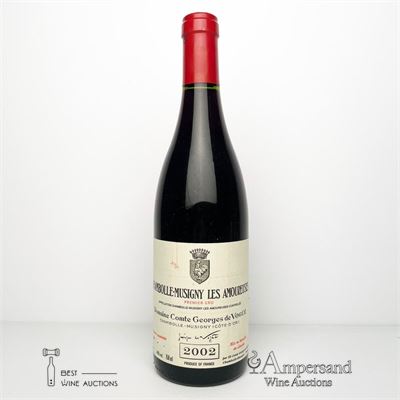 CHAMBOLLE MUSIGNY LES AMOUREUSES 2002 - Comte de Vogue - 1 Bottle
