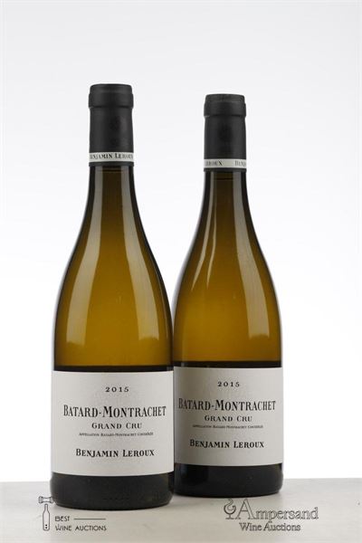 BATARD MONTRACHET 2015 - Benjamin Leroux - 2 Bottles