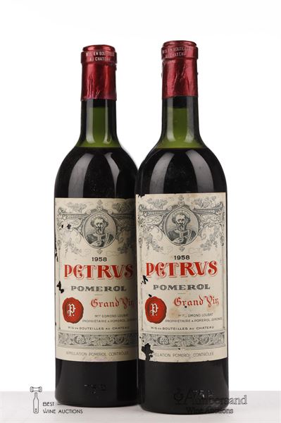 PETRUS 1958 - Mc - 2 Bottles