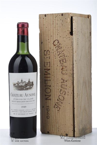 AUSONE 1949 - Mc - 1 Bottle - Owc 1 - Slightly Damaged