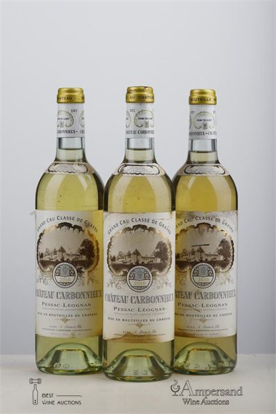 CARBONNIEUX BLANC 2010 - Mc - 3 Bottles