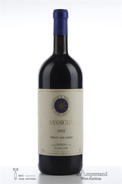 SASSICAIA 1992 - Tenuta San Guido - 1 Magnum