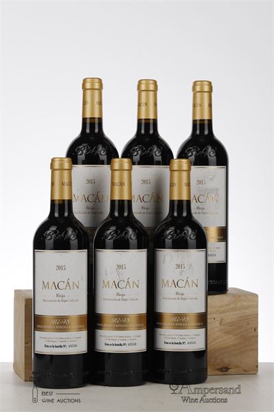 MACAN 2015 - Bodegas Benjamin de Rothschild & Vega Sicilia - 6 Bottles