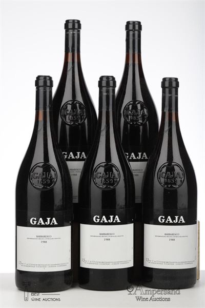 BARBARESCO 1988 - Gaja - 5 Magnums