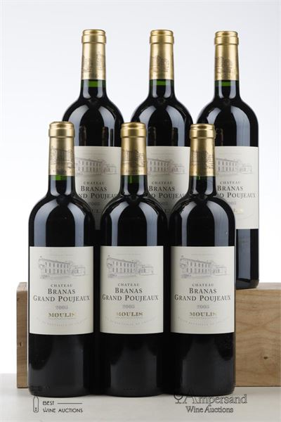 BRANAS GRAND POUJEAUX 2005 - Mc - 6 Bottles