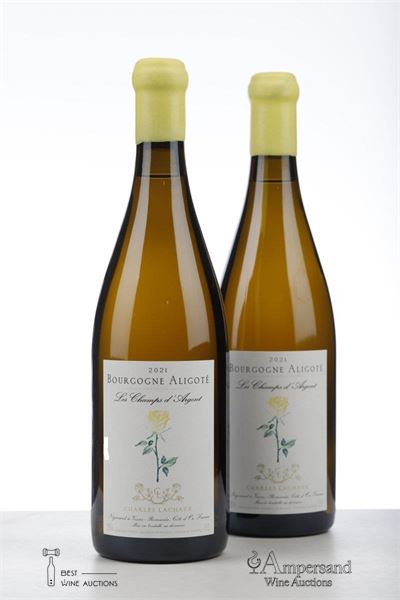 BOURGOGNE ALIGOTE LES CHAMPS D'ARGENT 2021 - Charles Lachaux - 2 Bottles