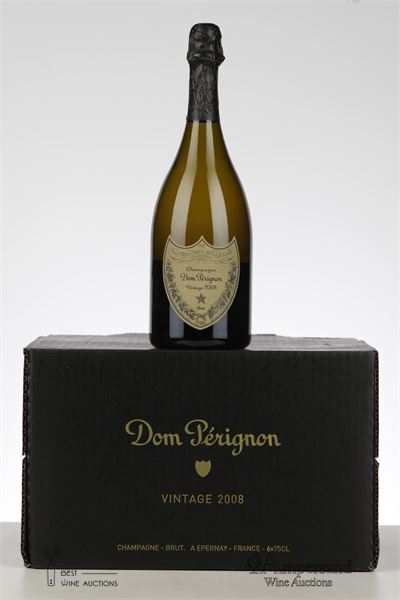 DOM PERIGNON 2008 - Moet et Chandon - 6 Bottles - Oc 6