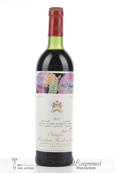 MOUTON ROTHSCHILD 1975 - Mc - 1 Bottle