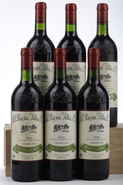 LA RIOJA ALTA GRAN RESERVA 904 1994 - La Rioja Alta - 6 Bottles