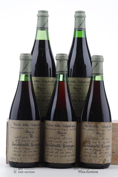 RECIOTO DELLA VALPOLICELLA CLASSICO CA PALETTA 1978 - Giuseppe Quintarelli  - 5 Bottles