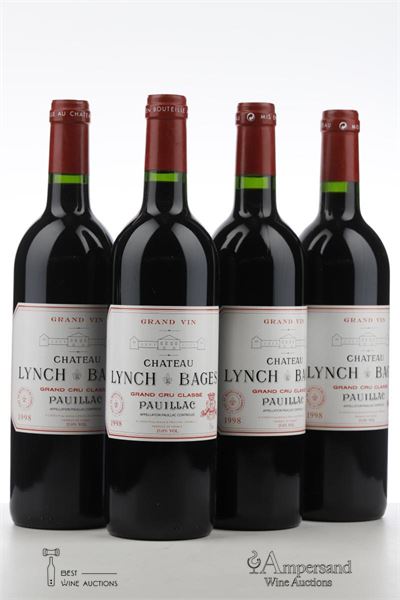 LYNCH BAGES 1998 - Mc - 4 Bottles