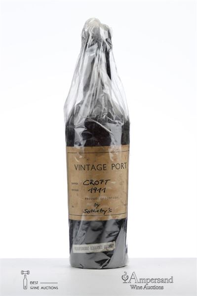 CROFT VINTAGE PORT 1911 - Croft - By Sotheby's - 1 Bottle