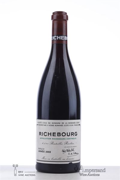 RICHEBOURG 2002 - Domaine de La Romanee Conti - 1 Bottle