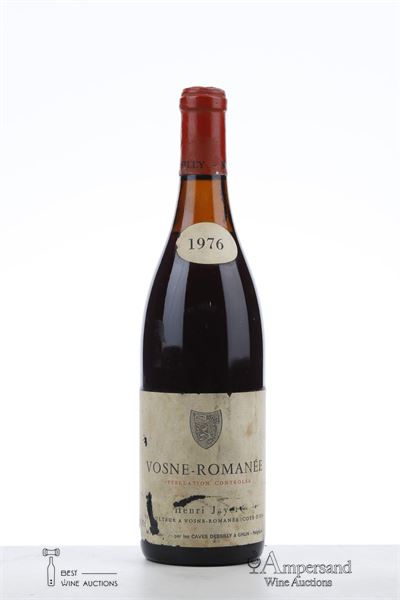 VOSNE ROMANEE 1976 - Henri Jayer - Mise Cave Dessilly - 1 Bottle