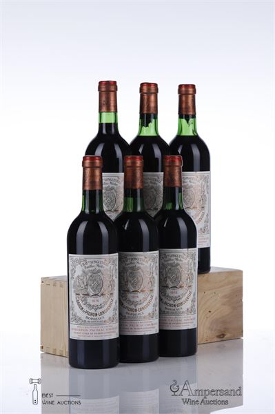PICHON BARON 1975 - 6 Bottles