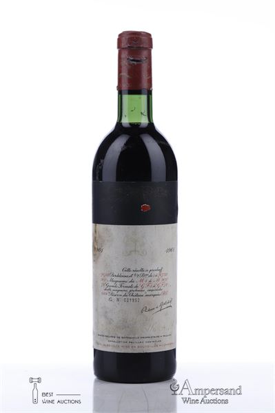 MOUTON ROTHSCHILD 1961 - 1 Bottle