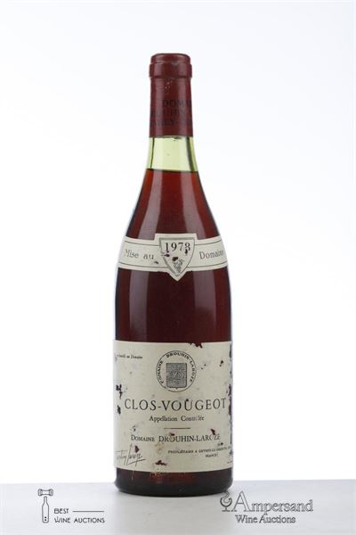 CLOS VOUGEOT 1978 - Drouhin Laroze - 1 Bottle