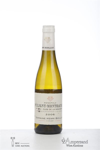 PULIGNY MONTRACHET CLOS DE LA MOUCHERE 2006 - Henri Boillot - 1 x 0,375Ltr