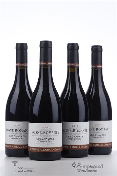 VOSNE ROMANEE LES CHAUMES 2014 - Arnoux Lachaux - 4 Bottles