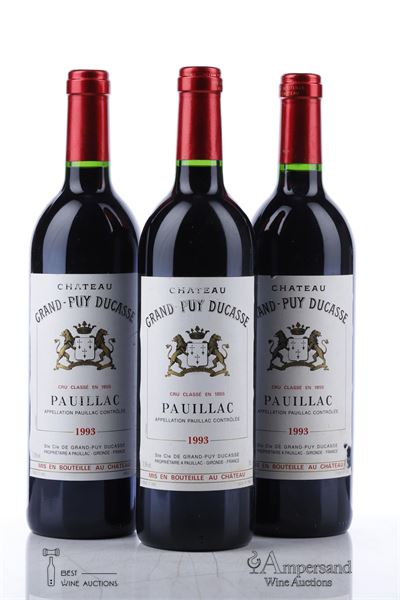 GRAND PUY DUCASSE 1993 - 3 Bottles