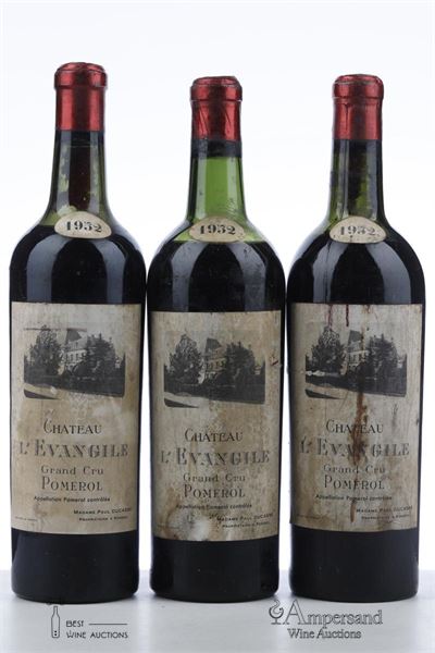 EVANGILE 1952 - MB - 3 Bottles