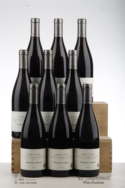GIVRY CLOS DU CELLIER AUX MOINES 2015 - Joblot - 9 Bottles