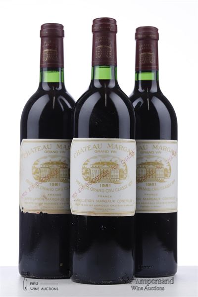 MARGAUX 1981 - Mc - 3 Bottles