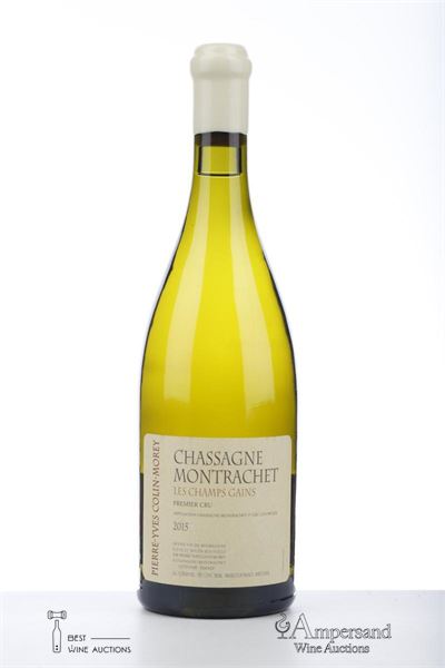 CHASSAGNE MONTRACHET BLANC LES CHAMPS GAINS 2015 - Pierre Yves Colin Morey - 1 Bottle