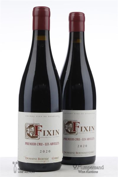 FIXIN LES ARVELETS 2020 - Berthaut Gerbet - 2 Bottles