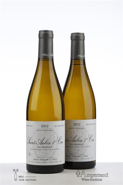 SAINT AUBIN BLANC EN REMILLY 2012 - Marc Colin - 2 Bottles
