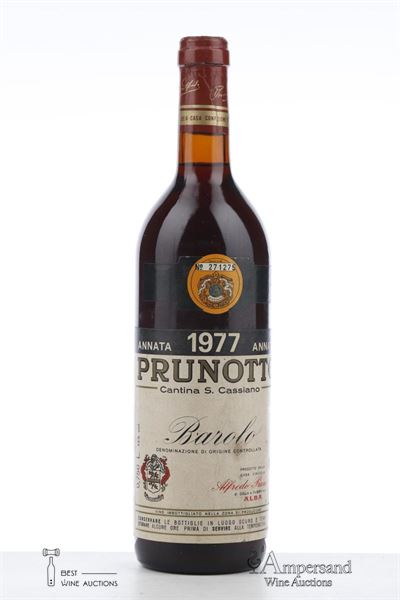 BAROLO 1977 - Prunotto - 1 Bottle