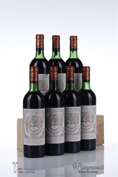 PICHON BARON 1975 - 7 Bottles