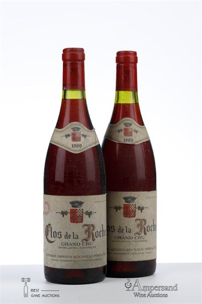 CLOS DE LA ROCHE 1989 - Armand Rousseau - 2 Bottles
