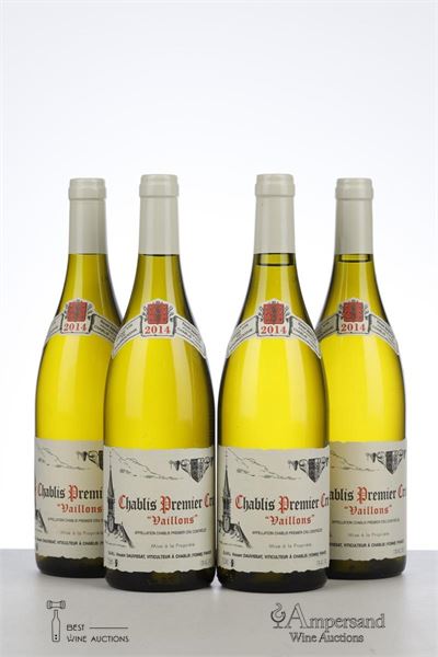 CHABLIS VAILLONS 2014 - Dauvissat - 4 Bottles
