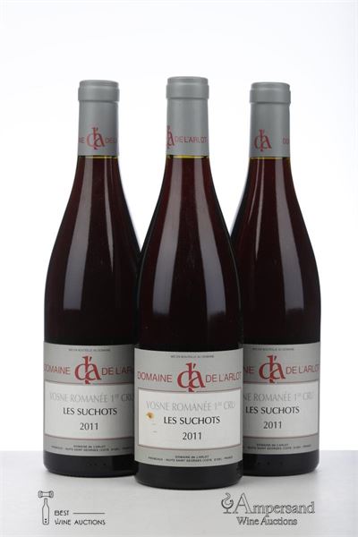 VOSNE ROMANEE LES SUCHOTS 2011 - Domaine de l'Arlot - 3 Bottles