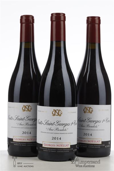 NUITS ST GEORGES AUX BOUDOTS 2014 - Georges Noellat - 3 Bottles