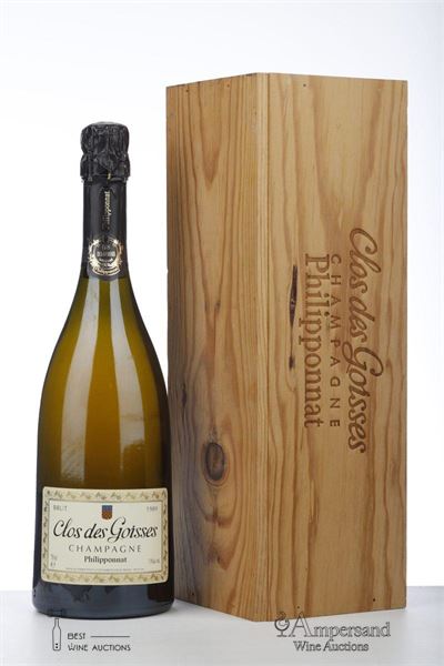 PHILIPPONNAT CLOS DES GOISSES 1989 - Philipponat - 1 Bottle - Owc1