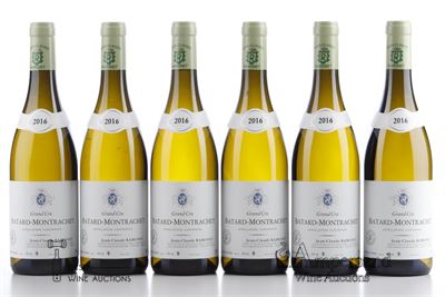BATARD MONTRACHET 2016 - Ramonet - 12 Bottles - Oc 12