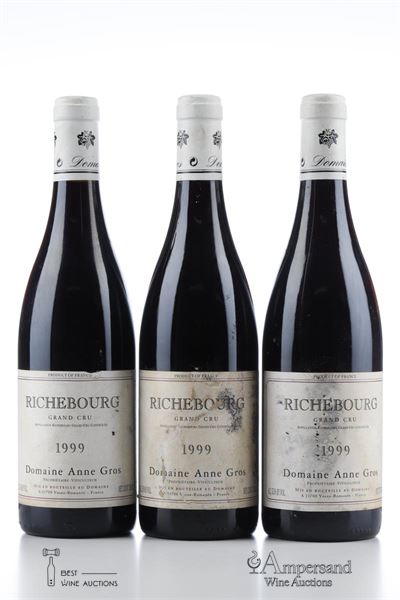 RICHEBOURG 1999 - Anne Gros - 3 Bottles